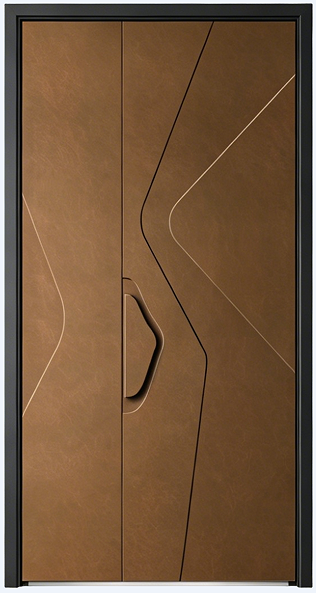 High-end Cast Aluminum Door